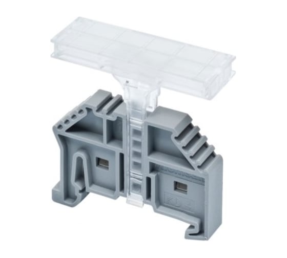 Изображение товара Маркировка клеммных групп на KD4 /KD6/ KD6A Klemsan (прозр.); ME 2-2 25 шт. 0.0.0.4.49614A