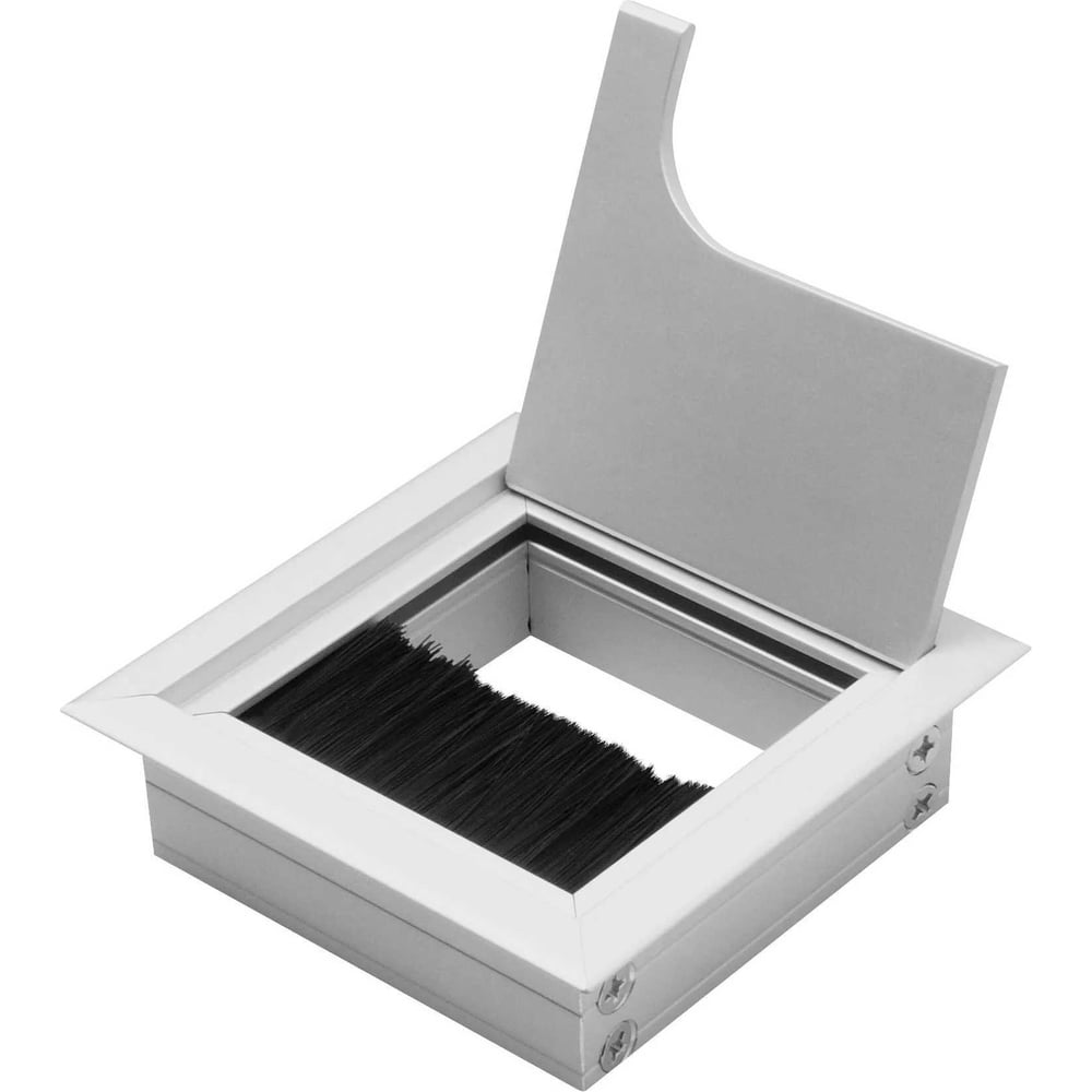 Изображение товара Пропуск для кабеля GTV Merida 80x80 алюминий LB-K80x80-05