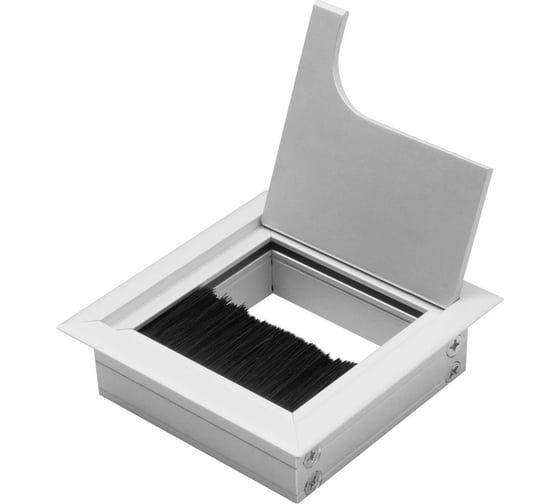 Изображение товара Пропуск для кабеля GTV Merida 80x80, алюминий LB-K80x80-05