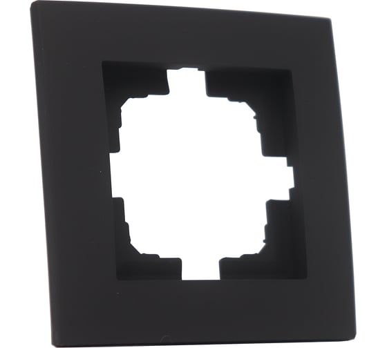 Изображение товара 1-местная рамка Bylectrica серия НОВЫЙ СТИЛЬ, ЮЛИГ.735212.551 карбон