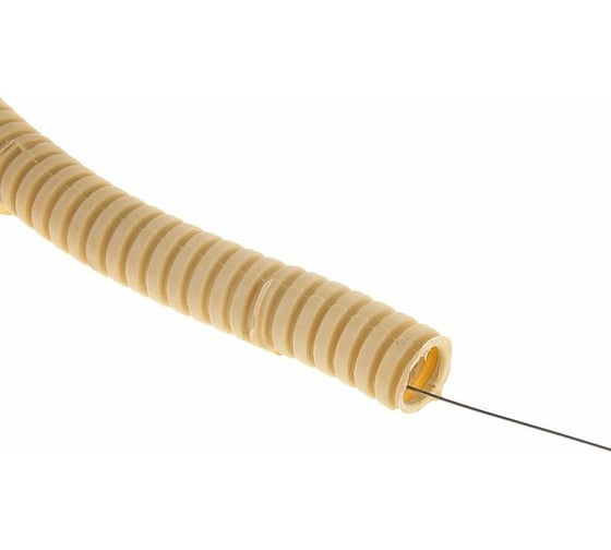 Изображение товара Гофрированная труба ЭРА ПВХ сосна d 25мм с зонд. легкая 25м Б0043213