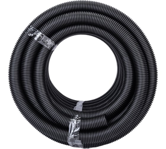 Изображение товара Гофрированная труба ЭРА ПНД черный d 40мм с зонд. легкая 20м Б0043778