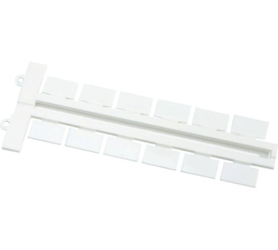 Изображение товара Самоклеящаяся маркировка для контактора Klemsan 20x9 мм, (белая); Y-KOIP 209 W 240 шт. 0.0.0.5.508060