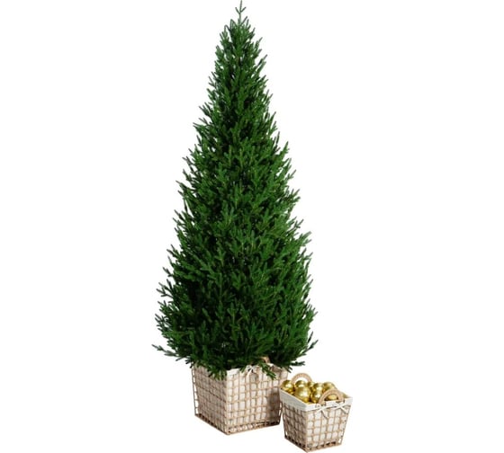 Изображение товара Искусственная новогодняя елка CRYSTAL TREES ГРАЦИЯ литье РЕ, 180 см KP28180