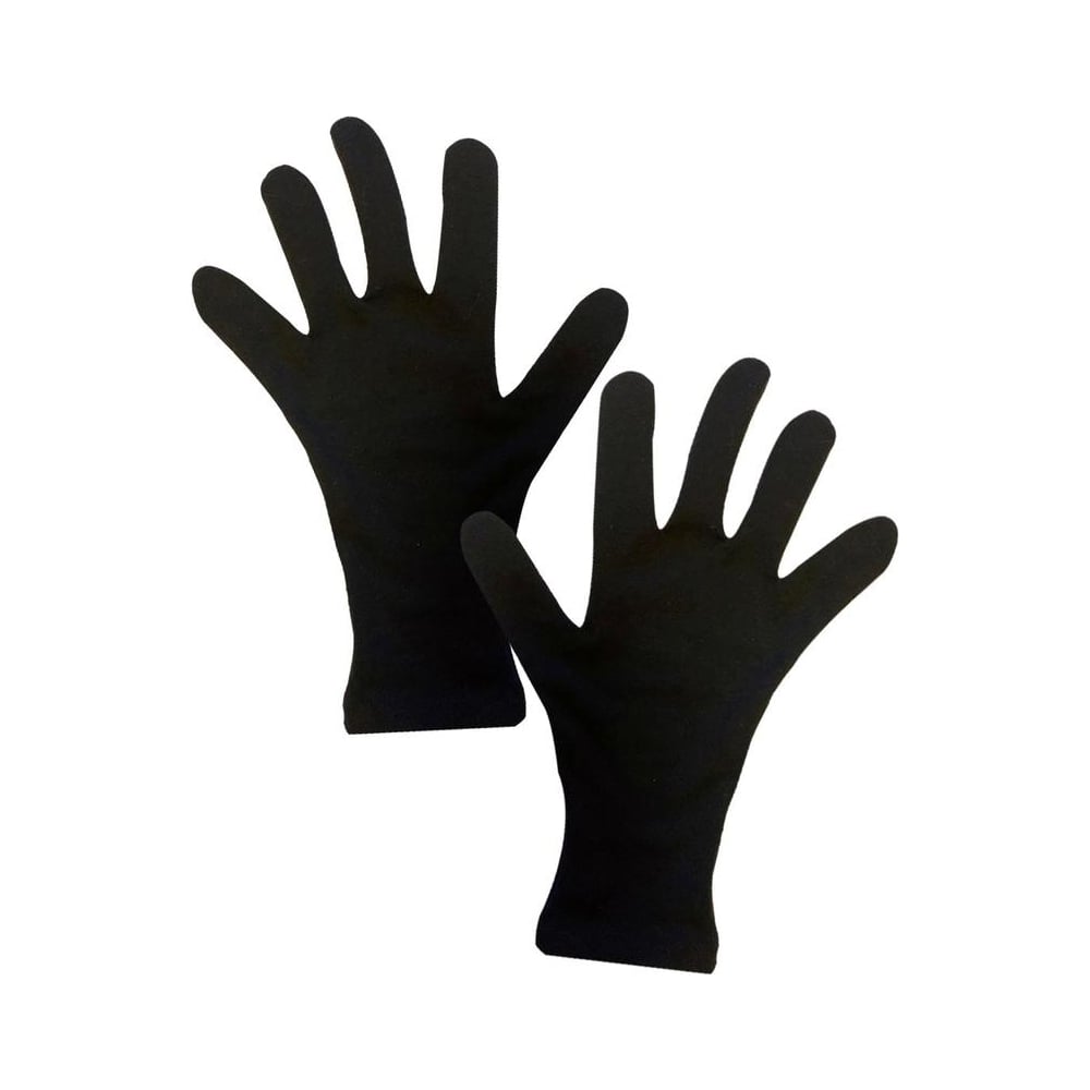 Изображение товара Перчатки х/б черные ООО Комус размер M 10 пар всесезонные