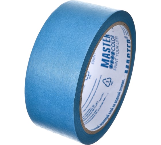 Изображение товара Малярная бумажная лента для деликатных поверхностей MASTER COLOR 38 мм х 25 м 30-6133