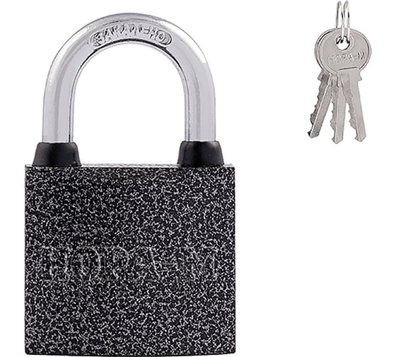 Изображение товара Навесной замок НОРА-М ЗН-212-32 мм 3кл. 12971