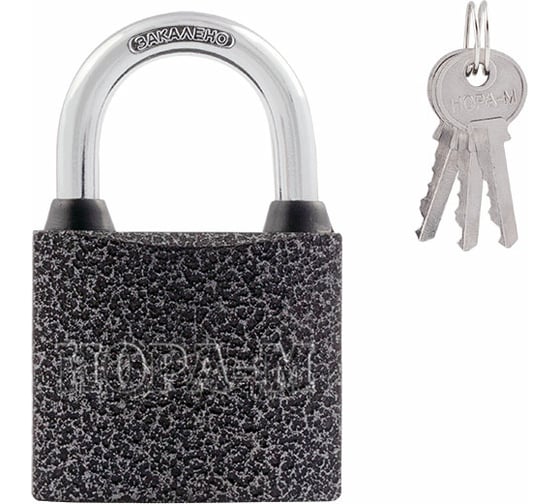 Изображение товара Навесной замок НОРА-М ЗН-212-38 мм 3кл. 6705