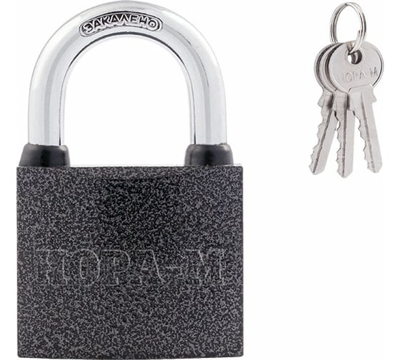 Изображение товара Навесной замок НОРА-М ЗН-212-50 мм 3кл. 6706