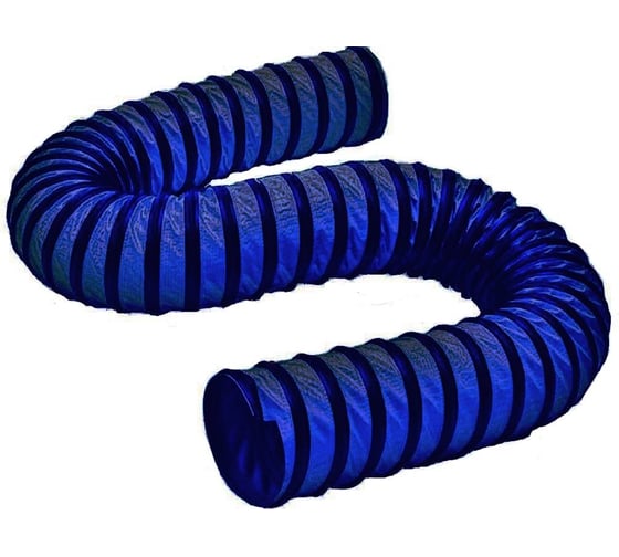 Изображение товара Воздуховод полиэфирный усиленный, синий PVC-F-300-H-315/10 315 мм, 10 м TEX FH-300-315/10Bl