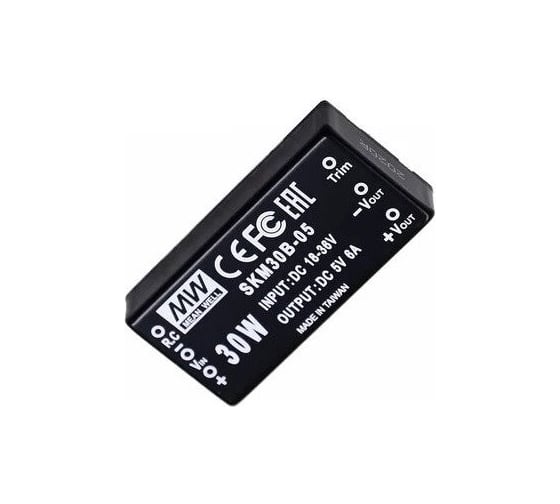 Изображение товара Преобразователь DC/DC Mean Well SKM30B-05 30Вт Т02021474