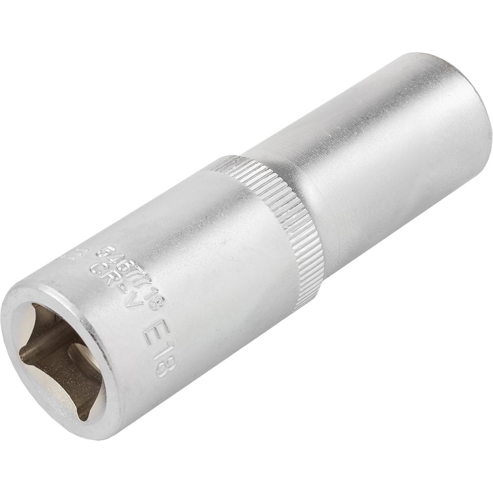 Изображение товара Головка торцевая E18 1/2 дюйма глубокая ROCKFORCE RF-5467718