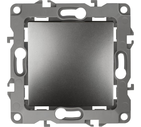 Изображение товара Переключатель ЭРА 12-1103-12 10АХ-250В, IP20, 12, графит Б0019283