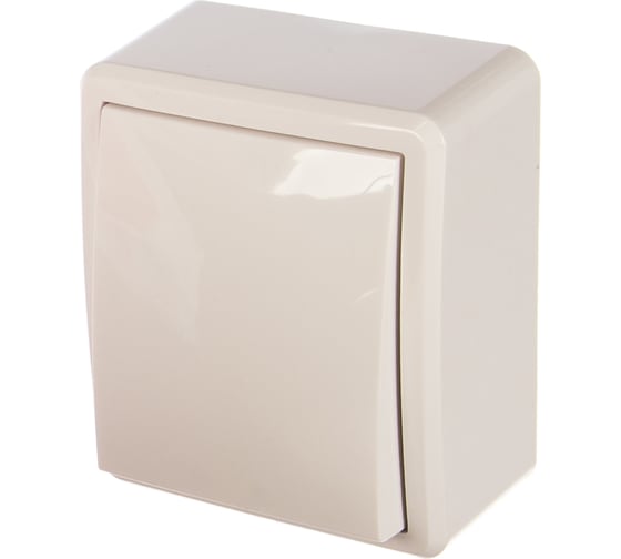 Изображение товара Переключатель ЭРА 11-1203-01 10АХ-250В, IP20, ОУ, Эксперт, белый Б0020660