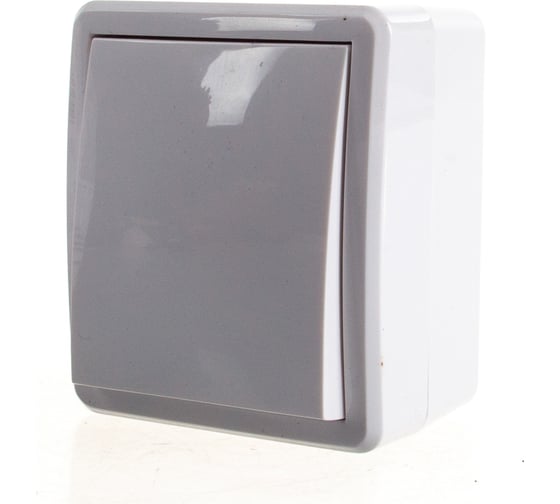 Изображение товара Переключатель ЭРА 11-1403-01 IP54, 10АХ-250В, ОУ, Эксперт, белый Б0020673