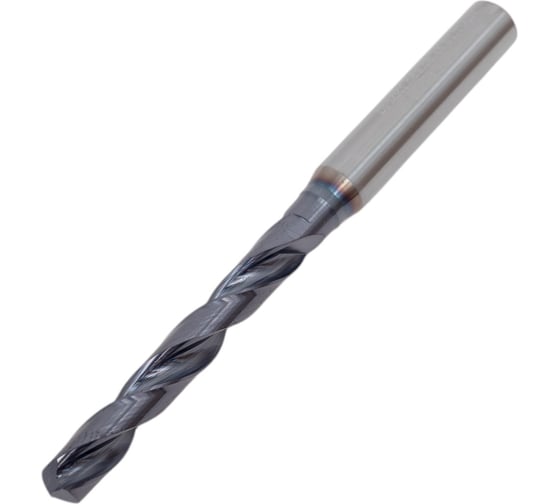 Изображение товара Сверло твердосплавное по металлу 6.3 мм CNCINS DPMK1.063.08.45.91.TiAlN