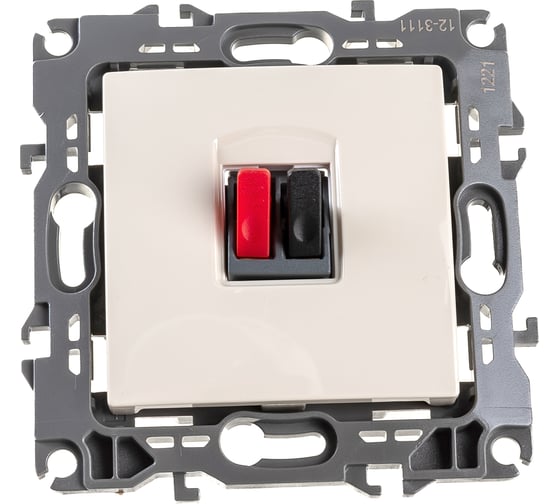 Изображение товара Аудио розетка ЭРА 12-3111-02 IP20, 12, слоновая кость Б0027452