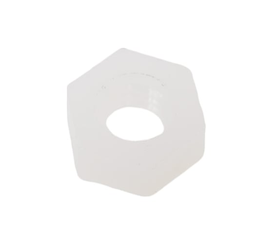 Изображение товара Шестигранная гайка DINFIX DIN 555, М 4, полиамидная (пластиковая), 10 шт. 00-0004008