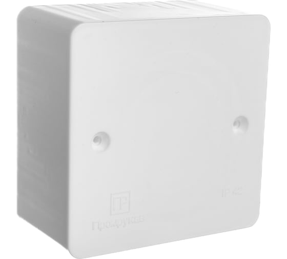 Изображение товара Универсальная коробка Промрукав 40-0460 безгалогенная HF 85х85х45 1 шт 40-0460