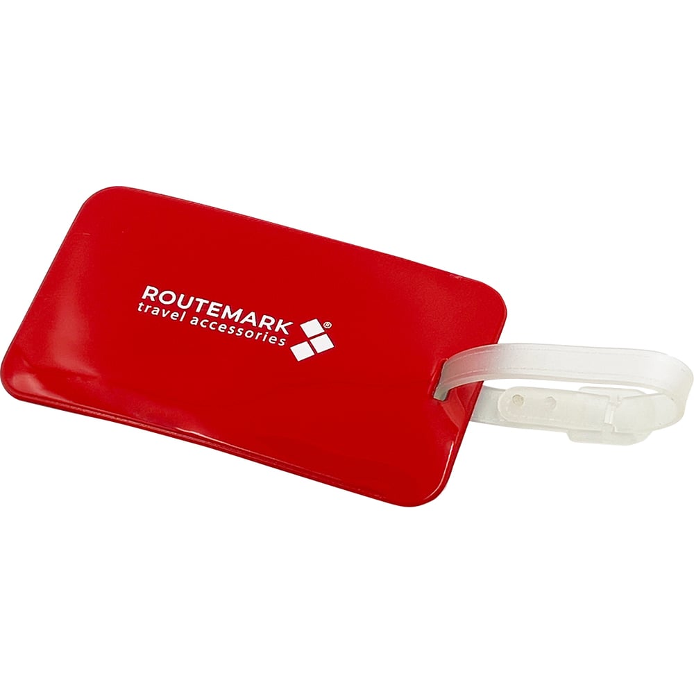 Изображение товара Бирка для багажа ROUTEMARK Happy Ways Red - стильная и прочная