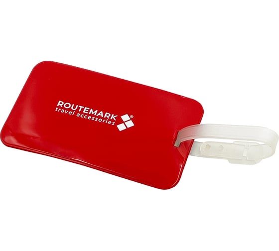 Изображение товара Бирка для багажа ROUTEMARK happy ways red HWred