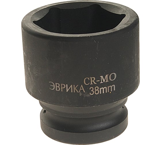 Изображение товара Головка торцевая Эврика 38мм 3/4 6-гранная ударная L=60мм ER-95926 940430