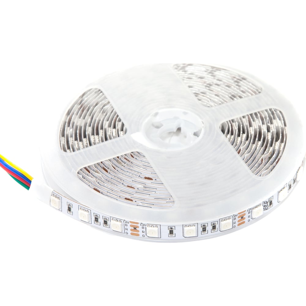 фото Светодиодная лента elf 300smd диодов 5050, 12в, 5м, rgb elf-300smd5050nw rgb