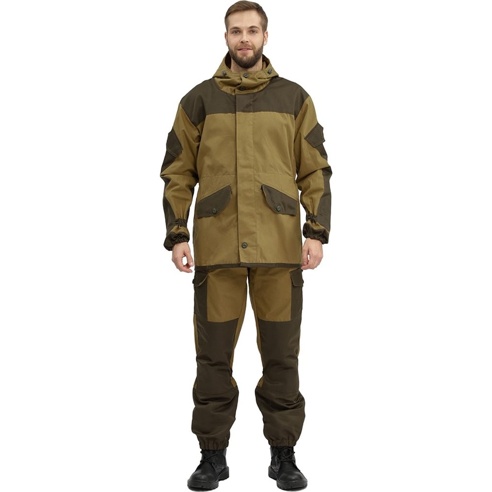 Изображение товара Летний мужской костюм URSUS Горка 3 КОС288-270 56-58 для охоты рыбалки светлый и темный хаки