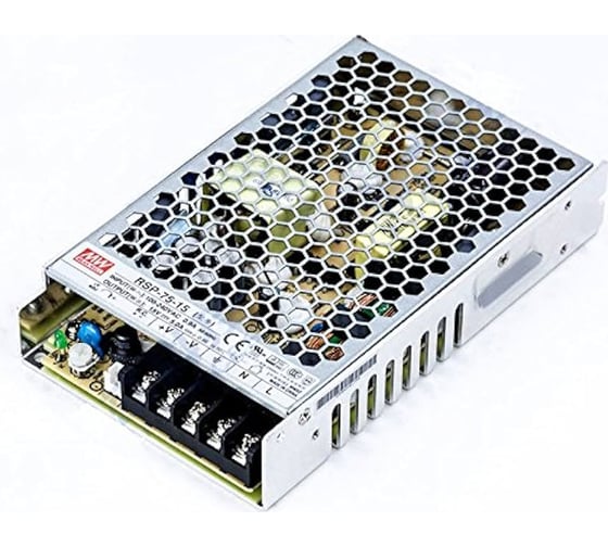 Изображение товара Источник питания Mean Well RSP-75-15 AC-DC Т02222767
