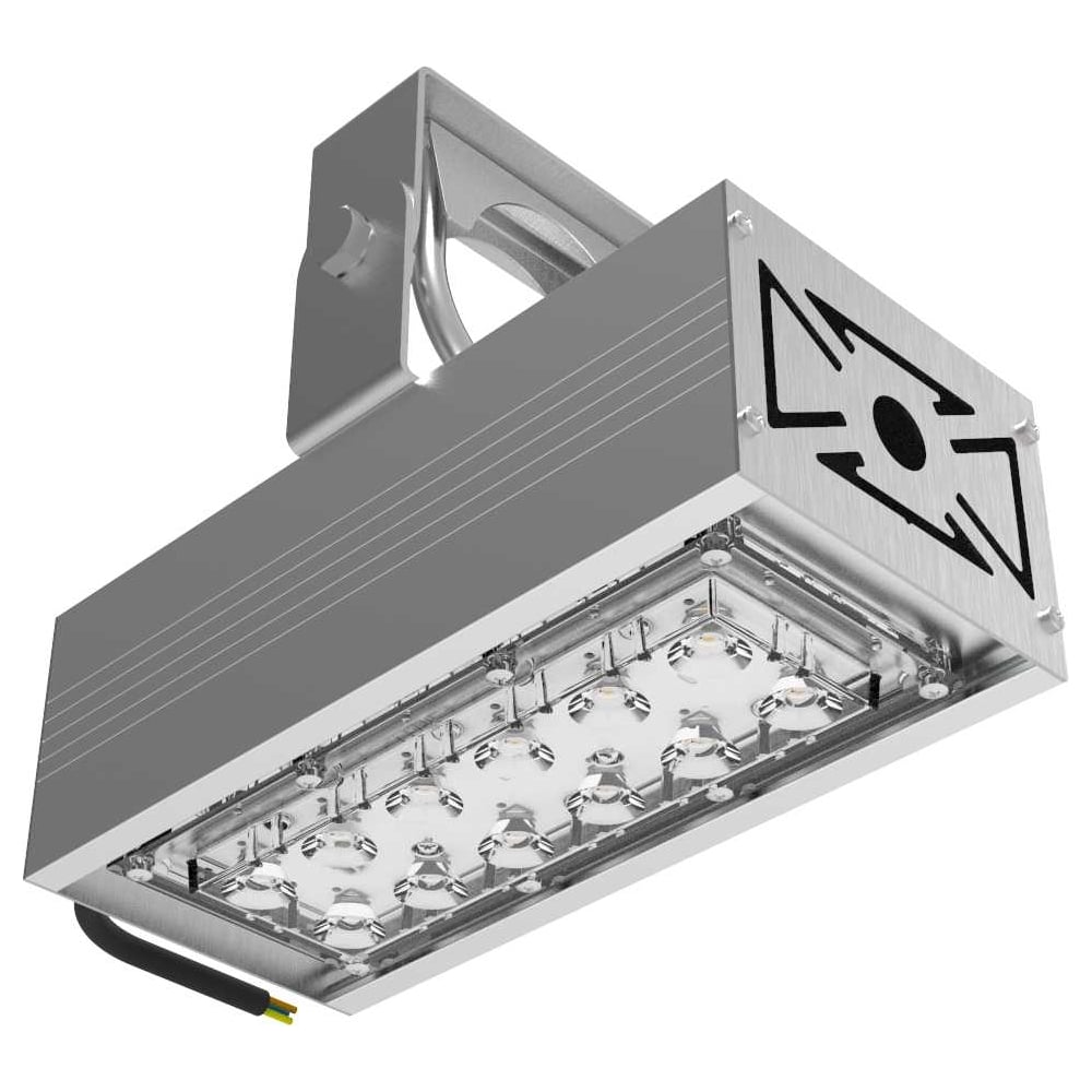 Изображение товара Прожектор LED Инфинит с оптикой 30 градусов янтарного свечения IP67 архитектурное освещение