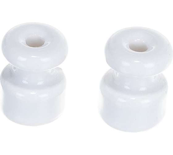 Изображение товара Изолятор Electraline белый 10шт B1-551-01