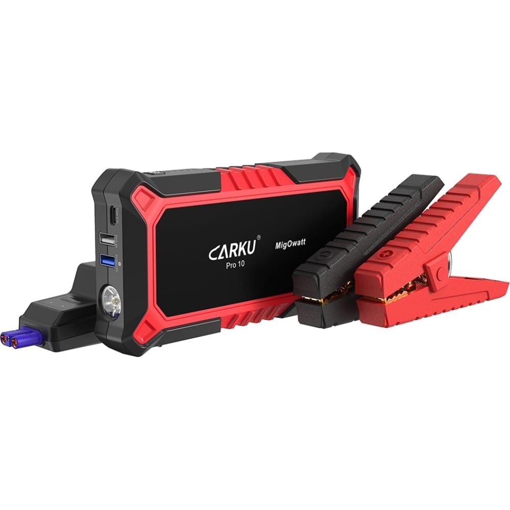 Портативное пуско-зарядное устройство CARKU пуско зарядное устройство carku pro 10 12 в 800 а