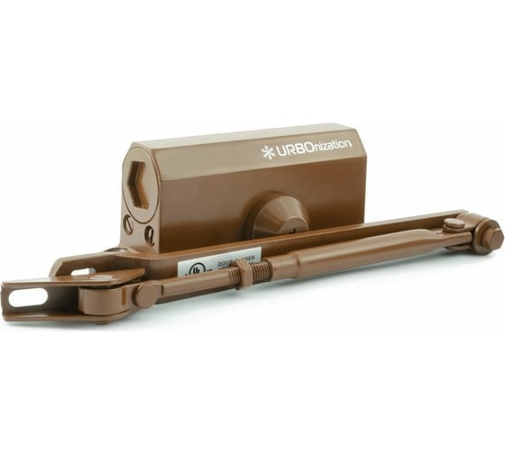 Изображение товара Дверной доводчик НОРА-М URBOnization 510 морозостойкий, для дверей от 15 до 60 кг, коричневый 16629