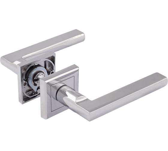 Изображение товара Дверная ручка НОРА-М 108К AL хром 15918