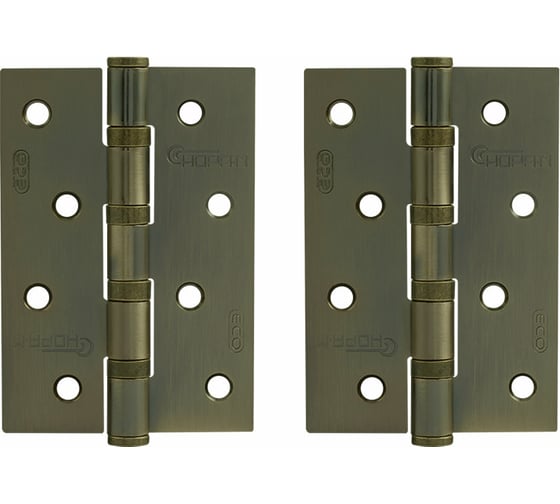 Изображение товара Универсальная петля ЕСО НОРА-М 4"-4ВВ FНР-ECO AB брон.покр.100х70х2,5 15432