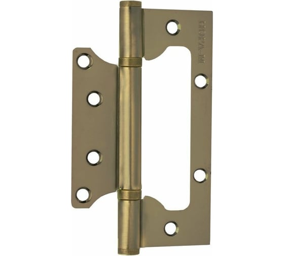 Изображение товара Универсальная накладная петля НОРА-М 800-5" FHP AB бронз.покр. без колп. 125х75х2,5 3798