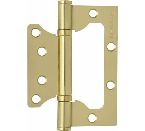 Изображение товара Универсальная накладная петля НОРА-М 800-4" FHP SB мат. лат.покр. без колп. 100х75х2,5 2978