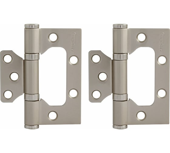 Изображение товара Универсальная накладная петля НОРА-М 800-3" FHP мат. хром покр. без колп. 75х63х2,5 3156