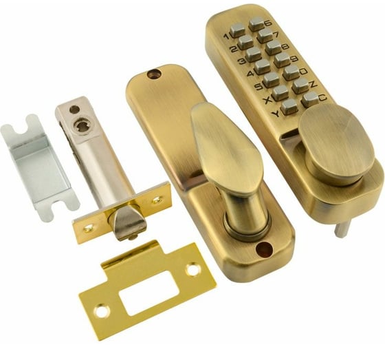 Изображение товара Кодовый замок НОРА-М 231 с фикс. ст. бронза 7328