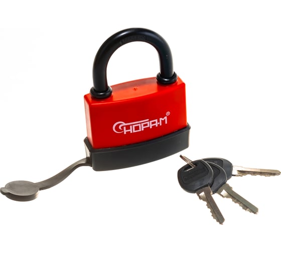 Изображение товара Навесной всепогодный замок НОРА-М ЗНВ-700-75 83 мм 3кл. 16725