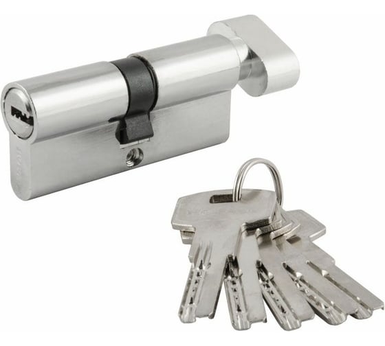 Изображение товара Цилиндровый механизм НОРА-М ЕСО Z ЛПВ-70 35-35 хром Х 15549