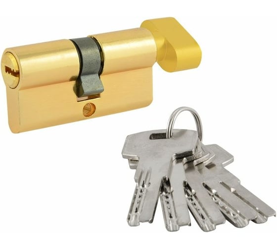 Изображение товара Цилиндровый механизм НОРА-М ЕСО Z ЛПВ-60 30-30 латунь Х 16102