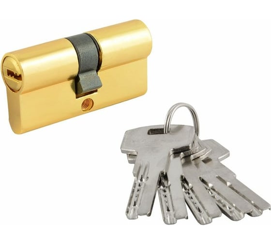 Изображение товара Цилиндровый механизм НОРА-М ЕСО Z ЛП-60 30-30 латунь Х 16100