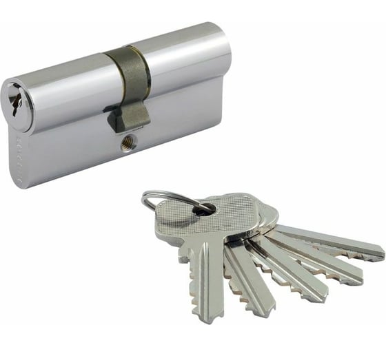 Изображение товара Цилиндровый механизм НОРА-М ЕСО Z Л-70 35-35 хром 15281