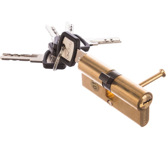 Изображение товара Цилиндровый механизм НОРА-М ЛПУ-70 35-35 латунь Х 5346