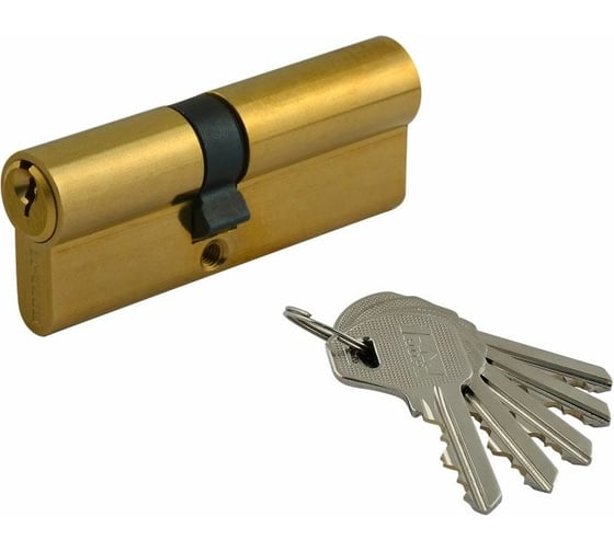 Изображение товара Цилиндровый механизм НОРА-М ЛУ-80 45-35 латунь Х 12676