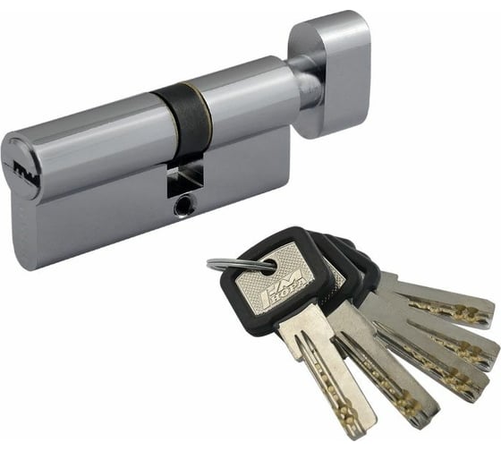 Изображение товара Цилиндровый механизм НОРА-М ЛПУВ-70 40-30в хром Х 12693