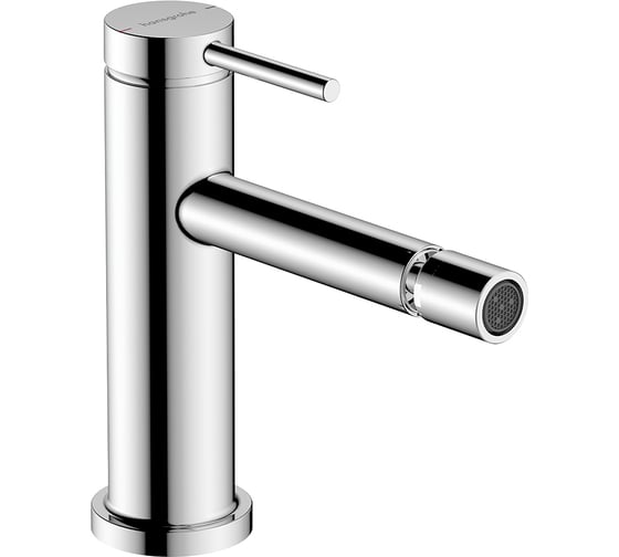 Изображение товара Смеситель для биде Hansgrohe Tecturis S 80, однорычажный, со сливным гарнитуром 73201000