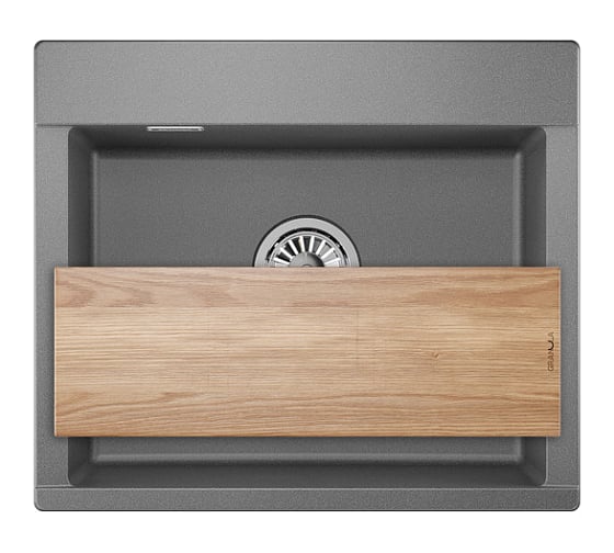 Изображение товара Мойка для кухни GRANULA Estetica 5804 графит 5804, ГРАФИТ