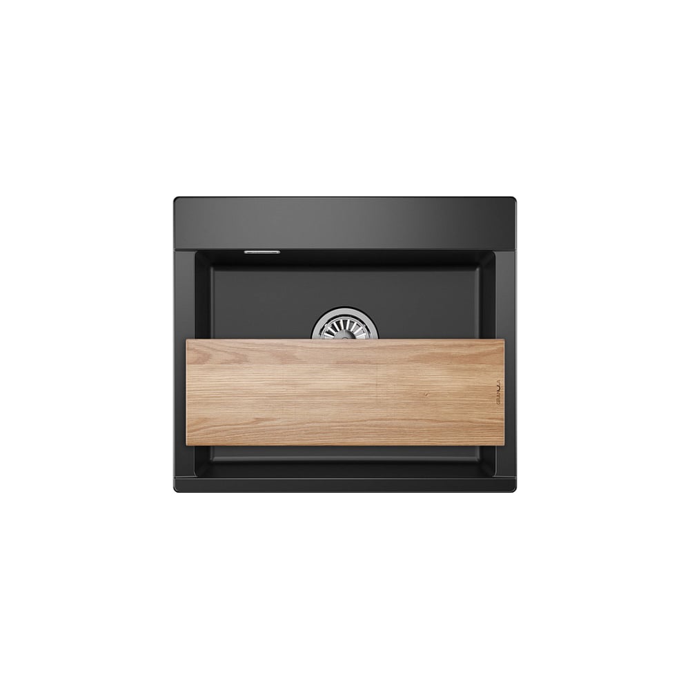 Изображение товара Мойка кухонная GRANULA Estetica 5804 кварц, турмалин, врезная